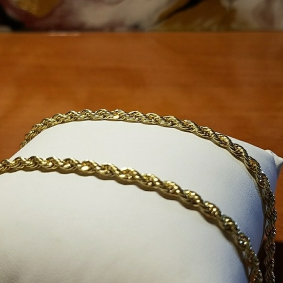 Mens "Jordan" 20K Gold Plated Cross Necklace - Picture 2 of 7